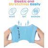 image:imageBOSONER Baby Crawling AntiSlip Knee Unisex Baby Toddlers Kneepads 5 PairsOrangepinkgreen
