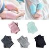 image:imageBOSONER Baby Crawling AntiSlip Knee Unisex Baby Toddlers Kneepads 5 PairsPink  Dark Grey  Grey black green
