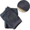 image:imageBOSONER Baby Crawling AntiSlip Knee Unisex Baby Toddlers Kneepads 5 PairsPink  Dark Grey  Grey black green