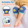 image:imageBOSONER Baby Knee Pads for Crawling6 Pairs Crawling AntiSlip KneeKnee Protectors Unisex Babies Girl Boy Infant Toddlers Kneepads