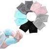 image:imageBOSONER Baby Crawling AntiSlip Knee Unisex Baby Toddlers Kneepads 5 PairsPink  Dark Grey  Grey black green