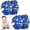 image:imageBOSONER Baby Knee Pads for Crawling 2 Pairs Toddler Knee Protectors Stretch Adjustable FreeCutting for Baby Crawling Knee Pads