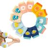 image:imageBOSONER Baby Knee Pads for Crawling6 Pairs Crawling AntiSlip KneeKnee Protectors Unisex Babies Girl Boy Infant Toddlers Kneepads