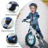 image:imageBOSONER Basic Kids Protective Gear Kids Knee Pads and Elbow Pads with Wrist Guards Set for 315 Years  Design for Roller Skates Cycling BMX Bike Skateboard Inline Skating Scooter Riding SportsBlue Black