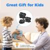 image:imageBOSONER Basic Kids Protective Gear Kids Knee Pads and Elbow Pads with Wrist Guards Set for 315 Years  Design for Roller Skates Cycling BMX Bike Skateboard Inline Skating Scooter Riding SportsBlack