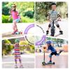image:imageBOSONER Basic Kids Protective Gear Kids Knee Pads and Elbow Pads with Wrist Guards Set for 315 Years  Design for Roller Skates Cycling BMX Bike Skateboard Inline Skating Scooter Riding SportsPurple