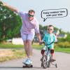image:imageBOSONER Basic Kids Protective Gear Kids Knee Pads and Elbow Pads with Wrist Guards Set for 315 Years  Design for Roller Skates Cycling BMX Bike Skateboard Inline Skating Scooter Riding SportsRed Black