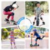 image:imageBOSONER Basic Kids Protective Gear Kids Knee Pads and Elbow Pads with Wrist Guards Set for 315 Years  Design for Roller Skates Cycling BMX Bike Skateboard Inline Skating Scooter Riding SportsBlack