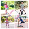image:imageBOSONER Basic Kids Protective Gear Kids Knee Pads and Elbow Pads with Wrist Guards Set for 315 Years  Design for Roller Skates Cycling BMX Bike Skateboard Inline Skating Scooter Riding SportsPurple Pink
