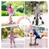 image:imageBOSONER Basic Kids Protective Gear Kids Knee Pads and Elbow Pads with Wrist Guards Set for 315 Years  Design for Roller Skates Cycling BMX Bike Skateboard Inline Skating Scooter Riding SportsRed Black