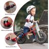 image:imageBOSONER KidsYouth Knee Pad Elbow Pads Guards Protective Gear Set for Roller Skates Cycling BMX Bike Skateboard Inline Skatings Scooter Riding SportsBlack  Red