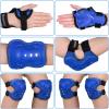 image:imageBOSONER KidsYouth Knee Pad Elbow Pads Guards Protective Gear Set for Roller Skates Cycling BMX Bike Skateboard Inline Skatings Scooter Riding SportsBlue