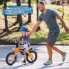 image:imageBOSONER KidsYouth Knee Pad Elbow Pads Guards Protective Gear Set for Roller Skates Cycling BMX Bike Skateboard Inline Skatings Scooter Riding SportsBlue