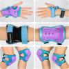 image:imageBOSONER KidsYouth Knee Pad Elbow Pads Guards Protective Gear Set for Roller Skates Cycling BMX Bike Skateboard Inline Skatings Scooter Riding SportsBlue Purple