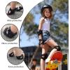 image:imageBOSONER KidsYouth Knee Pad Elbow Pads Guards Protective Gear Set for Roller Skates Cycling BMX Bike Skateboard Inline Skatings Scooter Riding SportsBlack