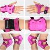 image:imageBOSONER KidsYouth Knee Pad Elbow Pads Guards Protective Gear Set for Roller Skates Cycling BMX Bike Skateboard Inline Skatings Scooter Riding SportsDeep Pink