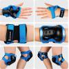 image:imageBOSONER KidsYouth Knee Pad Elbow Pads Guards Protective Gear Set for Roller Skates Cycling BMX Bike Skateboard Inline Skatings Scooter Riding SportsDeep Blue