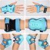 image:imageBOSONER KidsYouth Knee Pad Elbow Pads Guards Protective Gear Set for Roller Skates Cycling BMX Bike Skateboard Inline Skatings Scooter Riding SportsLight Blue