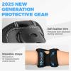 image:imageBOSONER KidsYouth Knee Pad Elbow Pads Guards Protective Gear Set for Roller Skates Cycling BMX Bike Skateboard Inline Skatings Scooter Riding SportsNew Black