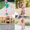 image:imageBOSONER KidsYouth Knee Pad Elbow Pads Guards Protective Gear Set for Roller Skates Cycling BMX Bike Skateboard Inline Skatings Scooter Riding SportsPink