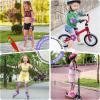 image:imageBOSONER KidsYouth Knee Pad Elbow Pads Guards Protective Gear Set for Roller Skates Cycling BMX Bike Skateboard Inline Skatings Scooter Riding SportsPurple