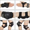 image:imageBOSONER KidsYouth Knee Pad Elbow Pads for Roller Skates Cycling BMX Bike Skateboard Inline Rollerblading Skating Skatings Scooter Riding SportsBlack
