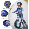 image:imageBOSONER KidsYouth Knee Pad Elbow Pads for Roller Skates Cycling BMX Bike Skateboard Inline Rollerblading Skating Skatings Scooter Riding SportsBlue  Purple