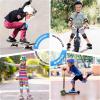 image:imageBOSONER KidsYouth Knee Pad Elbow Pads for Roller Skates Cycling BMX Bike Skateboard Inline Rollerblading Skating Skatings Scooter Riding SportsBlue  White