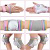image:imageBOSONER KidsYouth Knee Pad Elbow Pads for Roller Skates Cycling BMX Bike Skateboard Inline Rollerblading Skating Skatings Scooter Riding SportsFluorescent