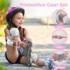 image:imageBOSONER KidsYouth Knee Pad Elbow Pads for Roller Skates Cycling BMX Bike Skateboard Inline Rollerblading Skating Skatings Scooter Riding SportsFluorescent