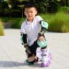 image:imageBOSONER KidsYouth Knee Pad Elbow Pads for Roller Skates Cycling BMX Bike Skateboard Inline Rollerblading Skating Skatings Scooter Riding SportsGreen
