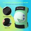 image:imageBOSONER KidsYouth Knee Pad Elbow Pads for Roller Skates Cycling BMX Bike Skateboard Inline Rollerblading Skating Skatings Scooter Riding SportsGreen