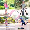 image:imageBOSONER KidsYouth Knee Pad Elbow Pads for Roller Skates Cycling BMX Bike Skateboard Inline Rollerblading Skating Skatings Scooter Riding SportsPink  White