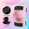 image:imageBOSONER KidsYouth Knee Pad Elbow Pads for Roller Skates Cycling BMX Bike Skateboard Inline Rollerblading Skating Skatings Scooter Riding SportsPink
