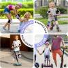 image:imageBOSONER KidsYouth Knee Pad Elbow Pads for Roller Skates Cycling BMX Bike Skateboard Inline Rollerblading Skating Skatings Scooter Riding SportsPurple