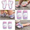 image:imageBOSONER KidsYouth Knee Pad Elbow Pads for Roller Skates Cycling BMX Bike Skateboard Inline Rollerblading Skating Skatings Scooter Riding SportsRainbow