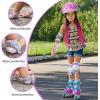 image:imageBOSONER KidsYouth Knee Pad Elbow Pads for Roller Skates Cycling BMX Bike Skateboard Inline Rollerblading Skating Skatings Scooter Riding SportsRainbow