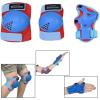 image:imageBOSONER KidsYouth Knee Pad Elbow Pads for Roller Skates Cycling BMX Bike Skateboard Inline Rollerblading Skating Skatings Scooter Riding SportsRed  Blue