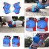 image:imageBOSONER KidsYouth Knee Pad Elbow Pads for Roller Skates Cycling BMX Bike Skateboard Inline Rollerblading Skating Skatings Scooter Riding SportsRed  Blue