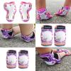 image:imageBOSONER KidsYouth Knee Pad Elbow Pads for Roller Skates Cycling BMX Bike Skateboard Inline Rollerblading Skating Skatings Scooter Riding SportsWJX Purple