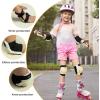 image:imageBOSONER KidsYouth Knee Pad Elbow Pads for Roller Skates Cycling BMX Bike Skateboard Inline Rollerblading Skating Skatings Scooter Riding SportsYellow