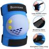 image:imageBOSONER KidsYouth Knee Pads Elbow Pads Wrist Guards Set for 315 Years Child Protective Gear Set for Roller Skates Cycling BMX Bike Skateboard Inline Skating Scooter Riding SportsNavy blue