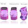 image:imageBOSONER KidsYouth Knee Pads Elbow Pads Wrist Guards Set for 315 Years Child Protective Gear Set for Roller Skates Cycling BMX Bike Skateboard Inline Skating Scooter Riding SportsPurple