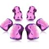 image:imageBOSONER KidsYouth Knee Pad Elbow Pads Guards Protective Gear Set for Roller Skates Cycling BMX Bike Skateboard Inline Skatings Scooter Riding SportsDeep Purple