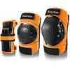 image:imageBOSONER Roller and Skating Pads for KidsYouthAdults Knee Pads and Elbow Pads and Wrist Guards Set  Medium Size for Age 915