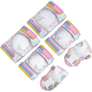 image:imageBOSONER KidsYouth Knee Pad Elbow Pads for Roller Skates Cycling BMX Bike Skateboard Inline Rollerblading Skating Skatings Scooter Riding SportsFluorescent