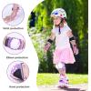 image:imageBOSONER Knee Elbow Pads for Kids Knee Pads and Elbow Pads for Kids 315  Protection Gear for GirlsBoysPurple Star