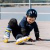 image:imageBOSONER Knee Pads for Kids RollerSkating Adjustable Protective Gear Set Knee Elbow Pads Wrist Guards for Bike Cycling Skateboarding Scooter Gifts 38915 Years Boys GirlsBlack