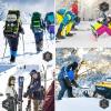 image:imageBOSONER Ski Snowboard Gloves Waterproof Winter Warm Gloves Cold Weather Touchscreen Snow Gloves for Mens Womens Kids SkiingSnowboardingBlack