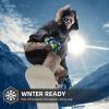 image:imageBOSONER Ski Snowboard Gloves Waterproof Winter Warm Gloves Cold Weather Touchscreen Snow Gloves for Mens Womens Kids SkiingSnowboardingGraffiti Blue